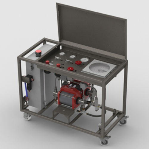 Bomba de Teste Hidrostático 700 Bar